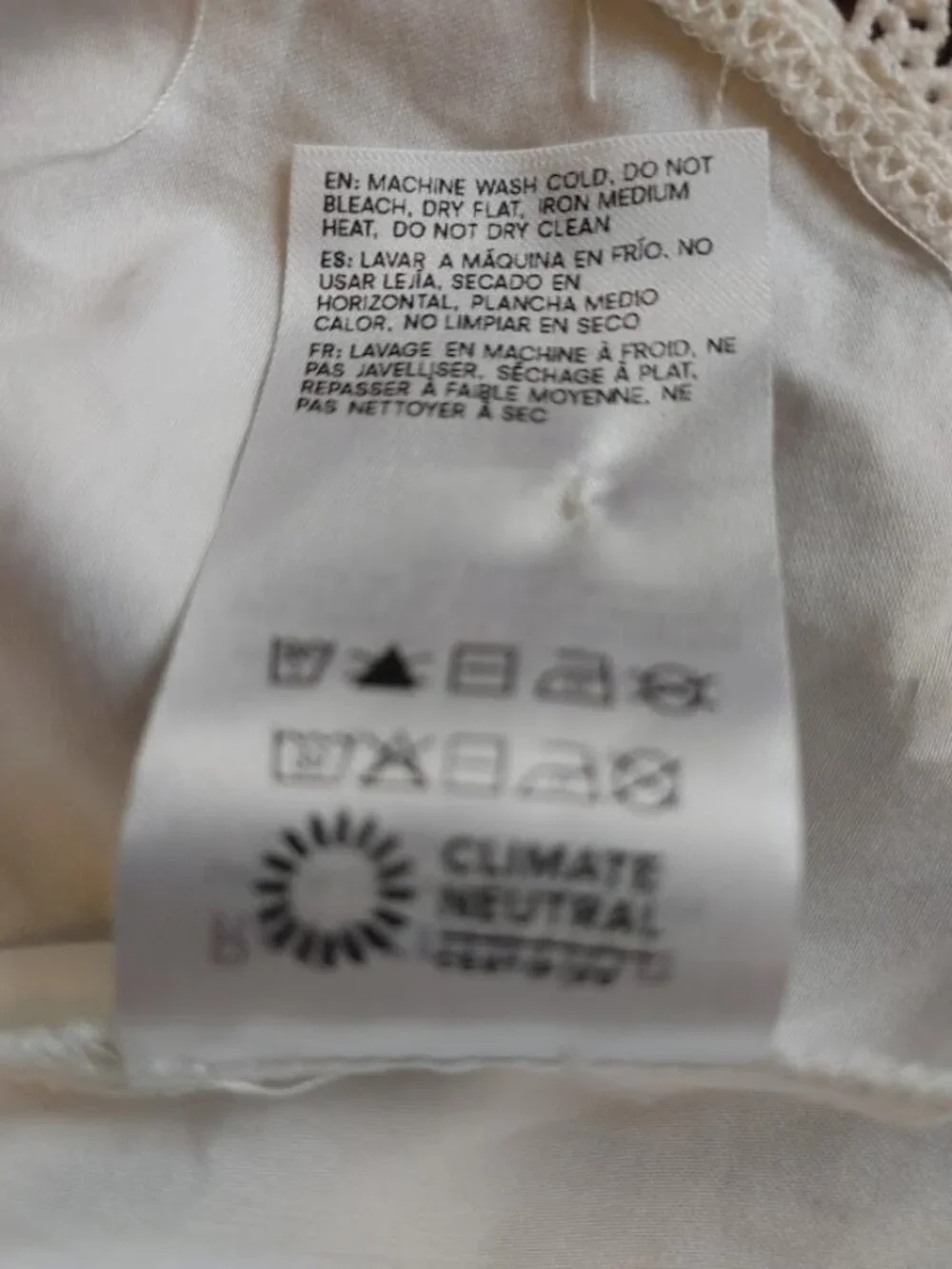 Reformation Renna Top White Women's Size 4